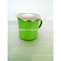 green decals enamel coating water cup